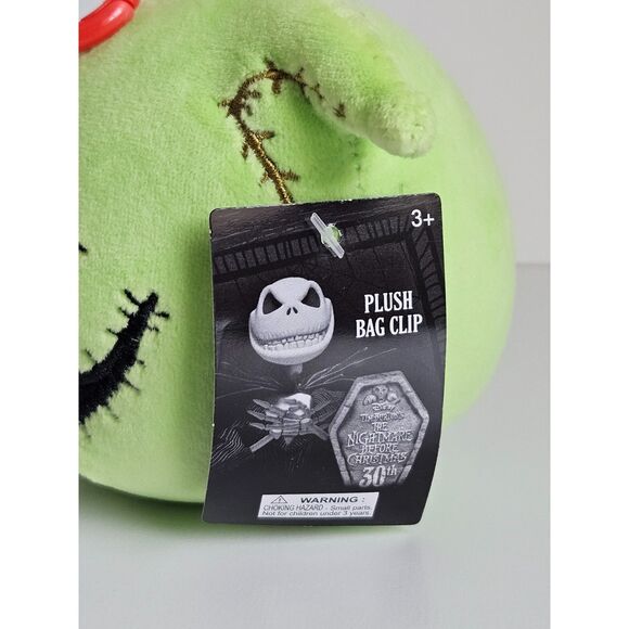 Nightmare Before Christmas Oogie Boogie Plush Bag Clip NWT - Picture 2 of 2